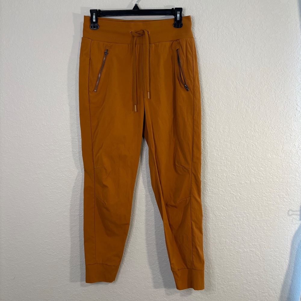 Athleta Trekkie North Jogger Pants Orange Spiced Ochre Hiking Womens 2